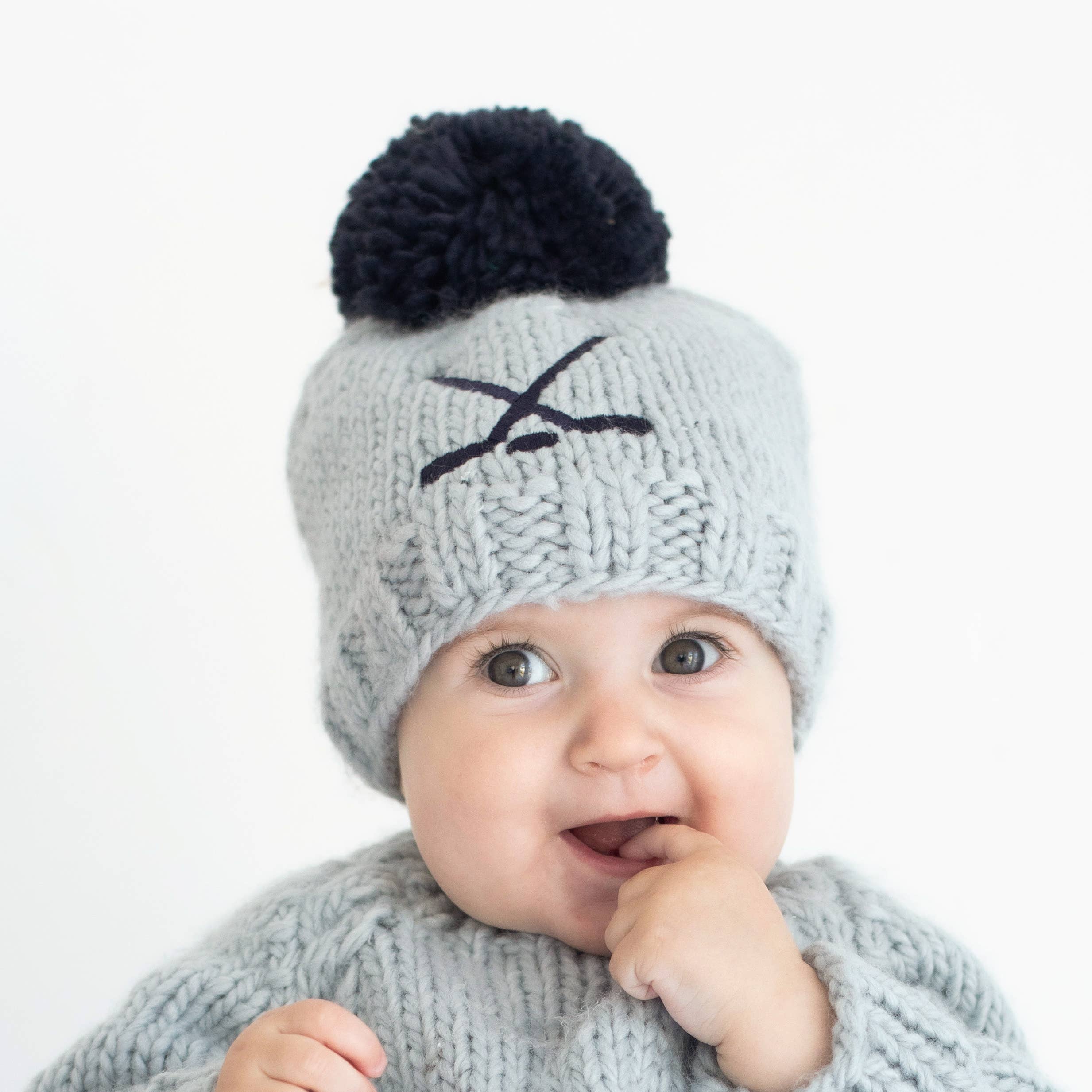 Hockey Beanie Hat Ice Grey Baby & Kids