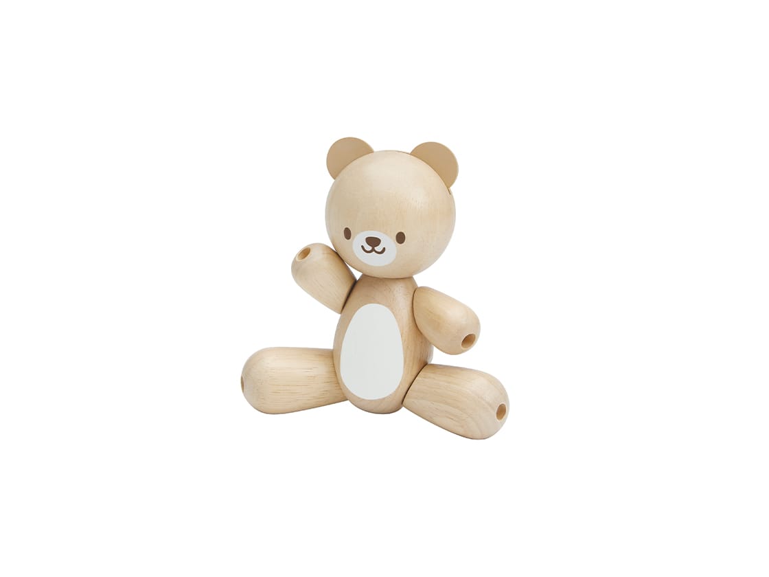 Bear Clutching Toy for Baby - Movable Limbs