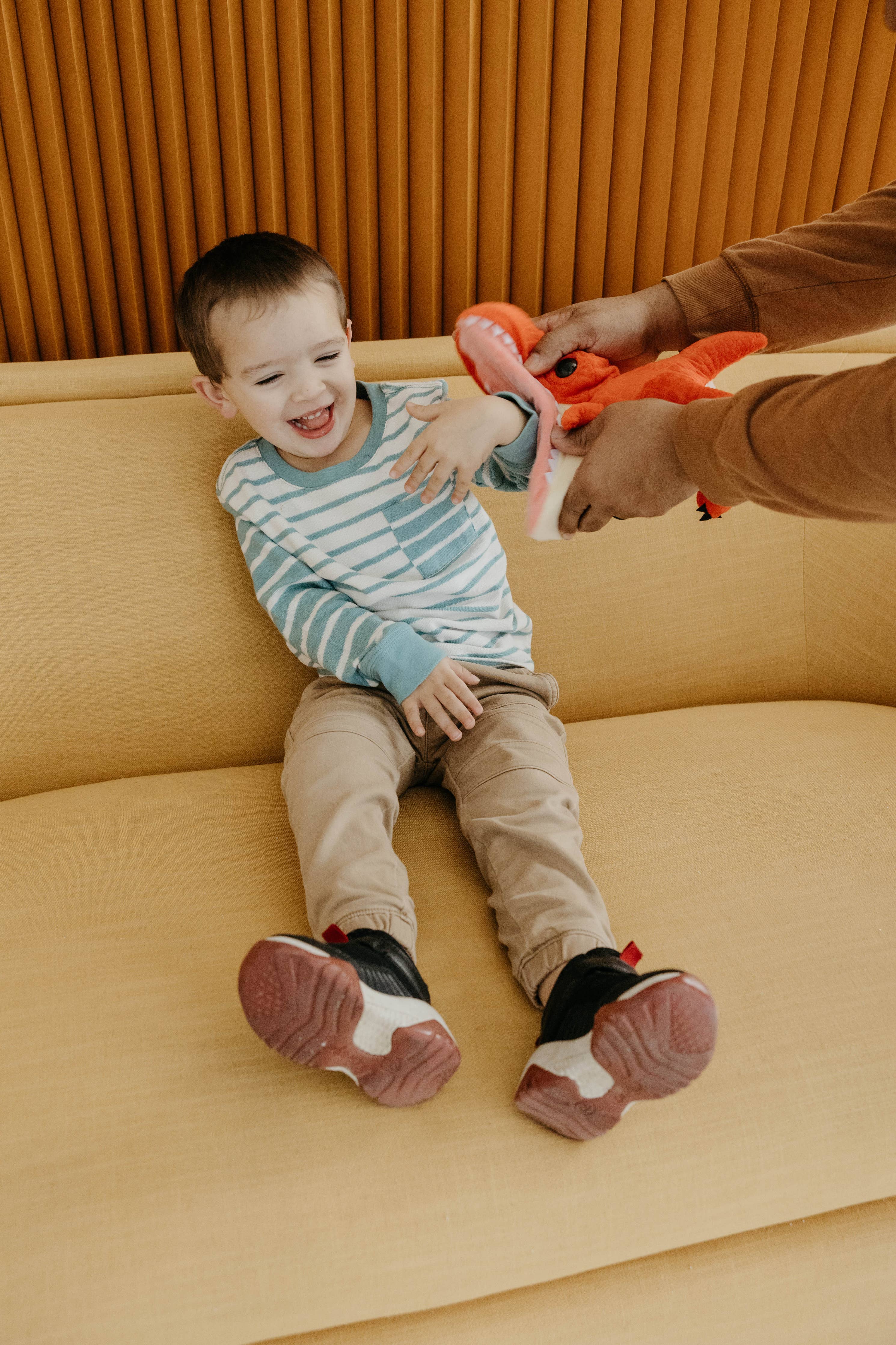 9" (23cm) Slapstix T- Rex Red