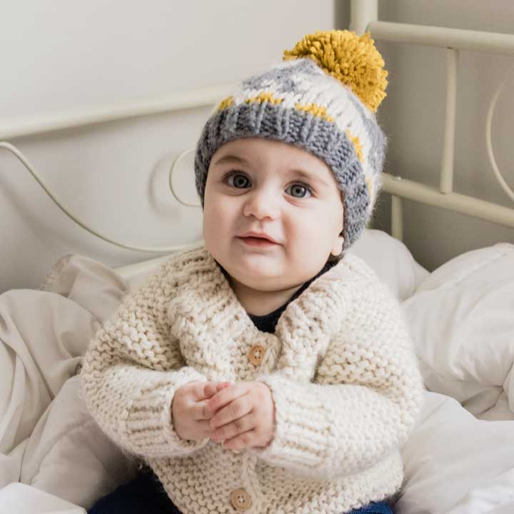 T-Rex Knit Beanie Hat Baby & Kids