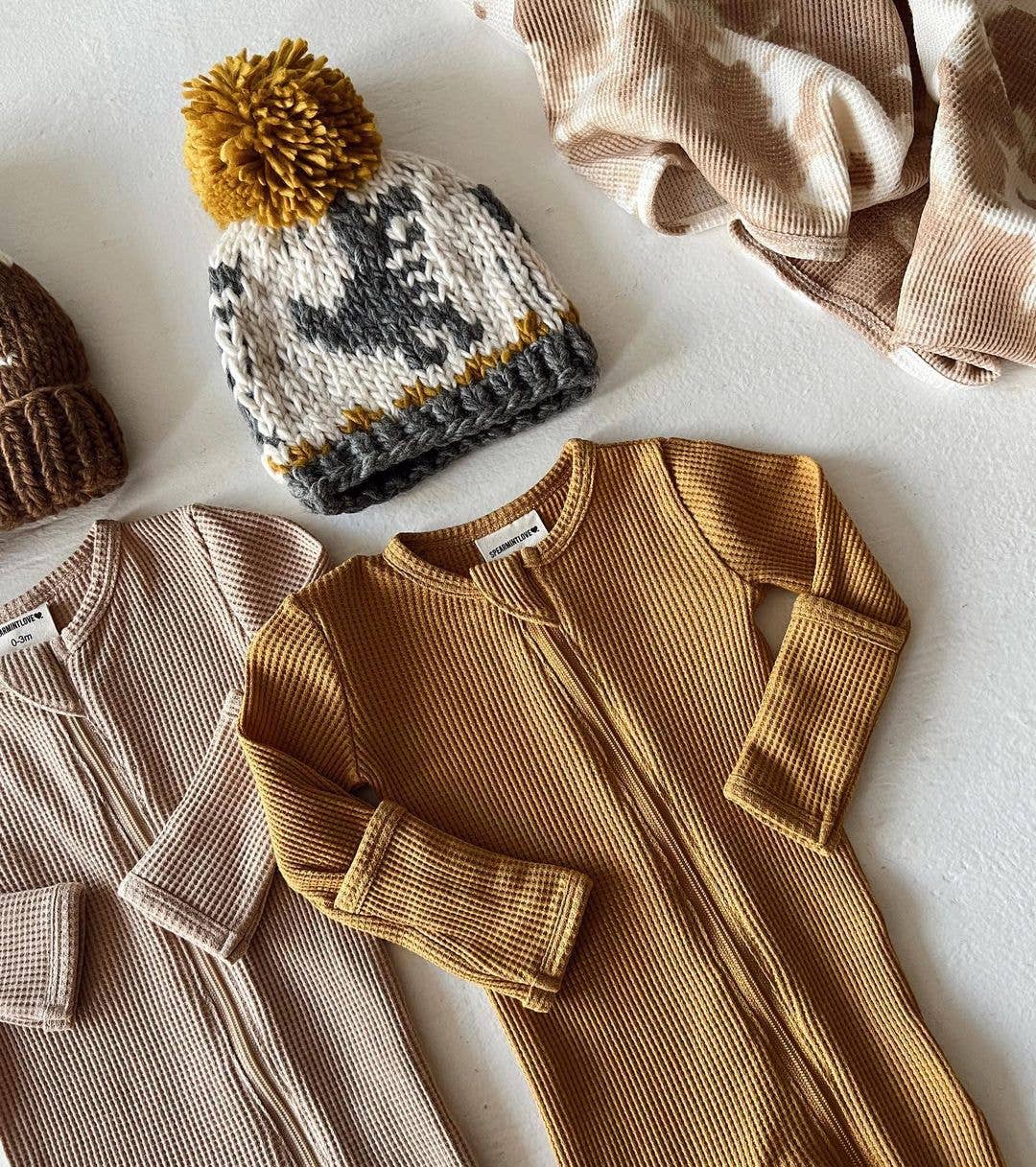 T-Rex Knit Beanie Hat Baby & Kids