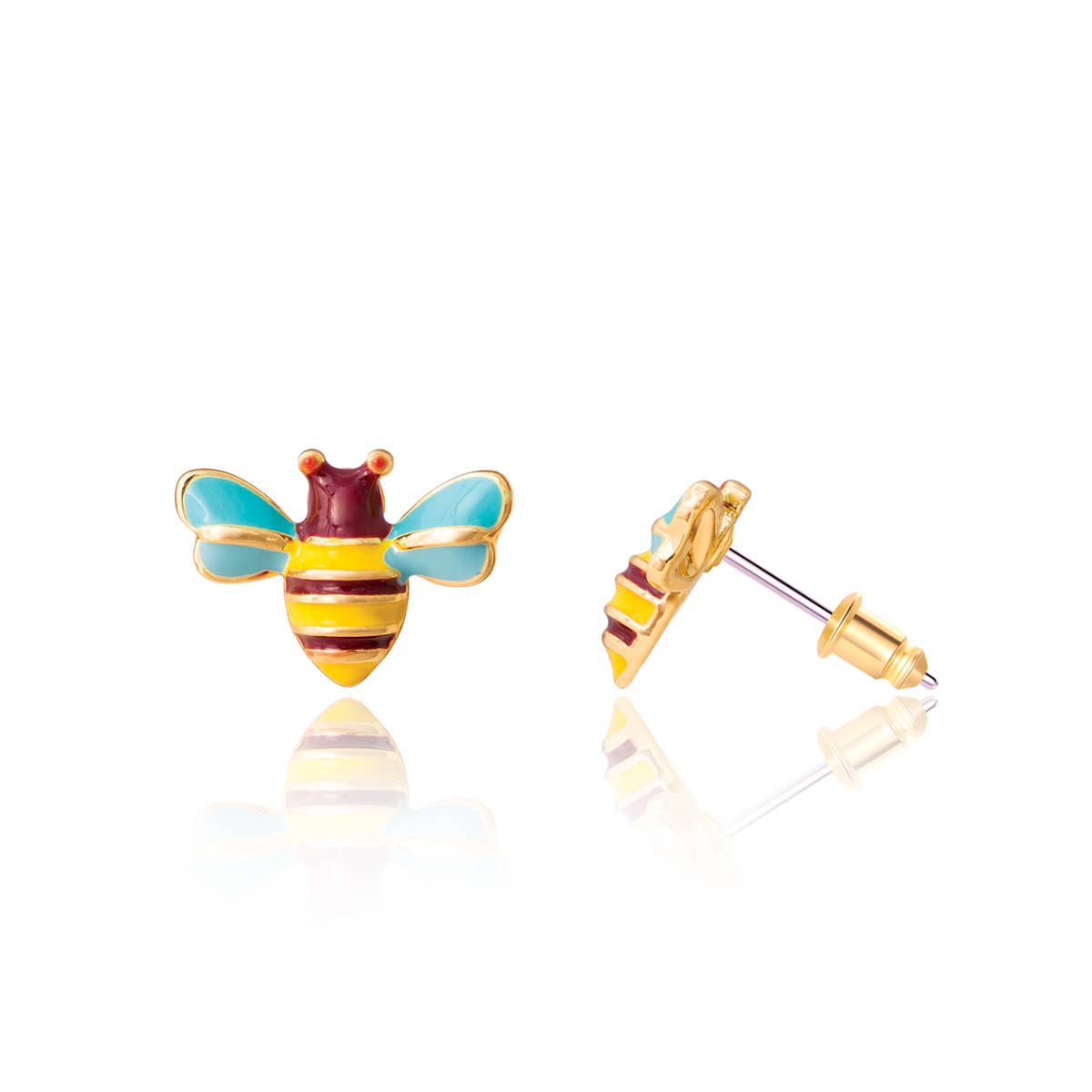 Buzzing Bee | Cutie Stud Earrings for Kids