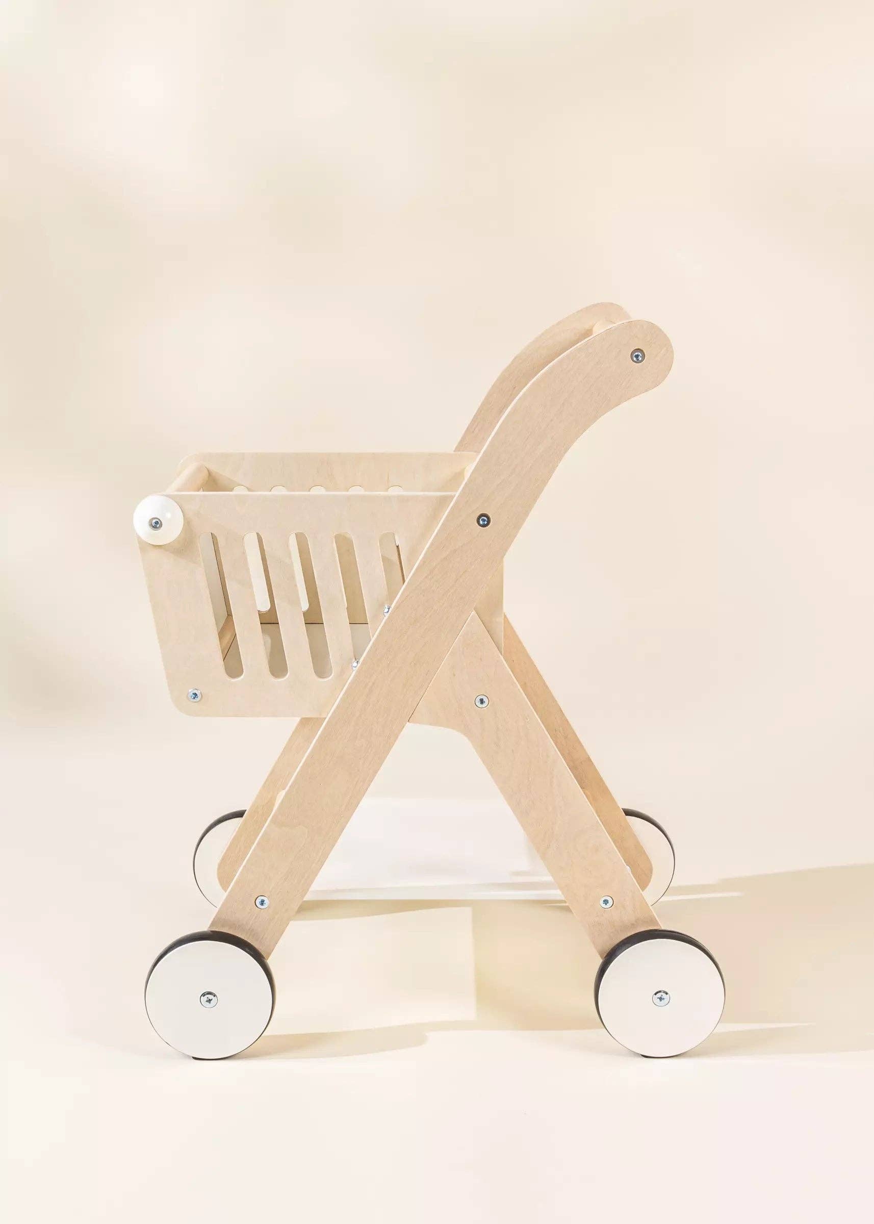 Wooden Shopping Cart