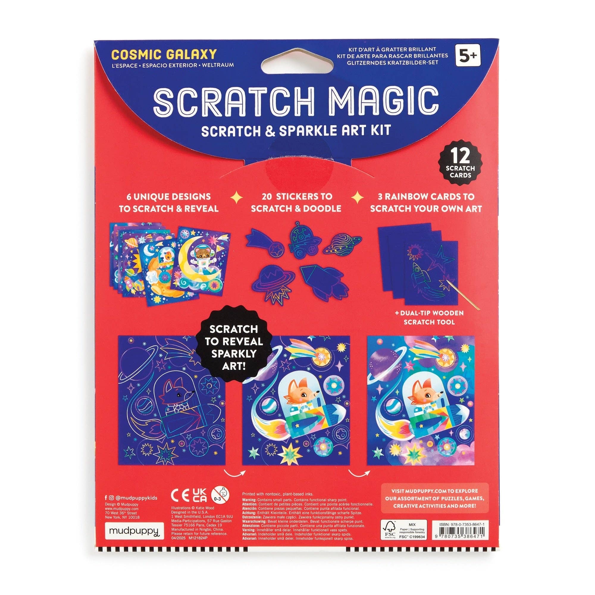 Cosmic Galaxy Scratch Magic