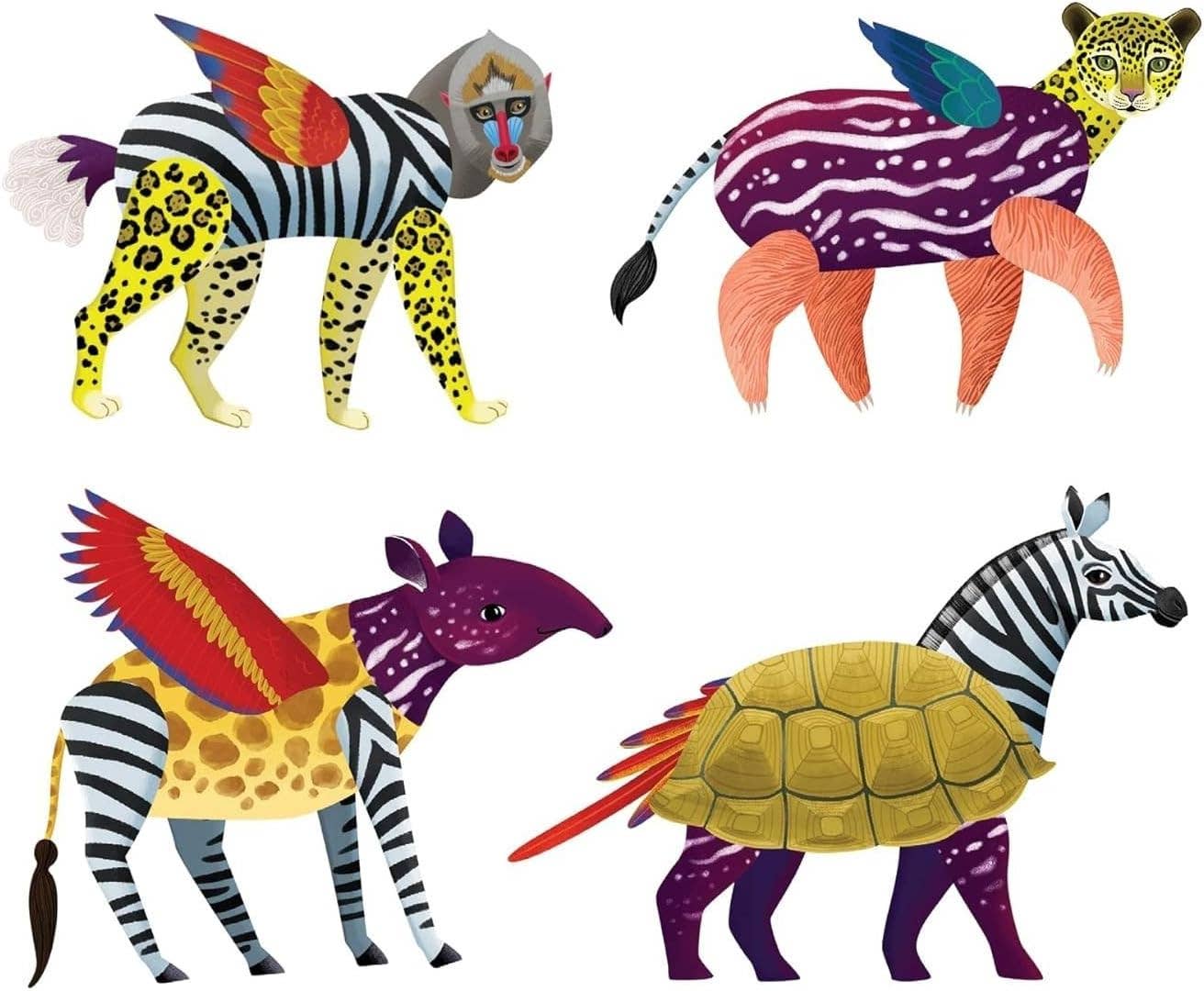 Wild Mix-Up Magnetic Build-It