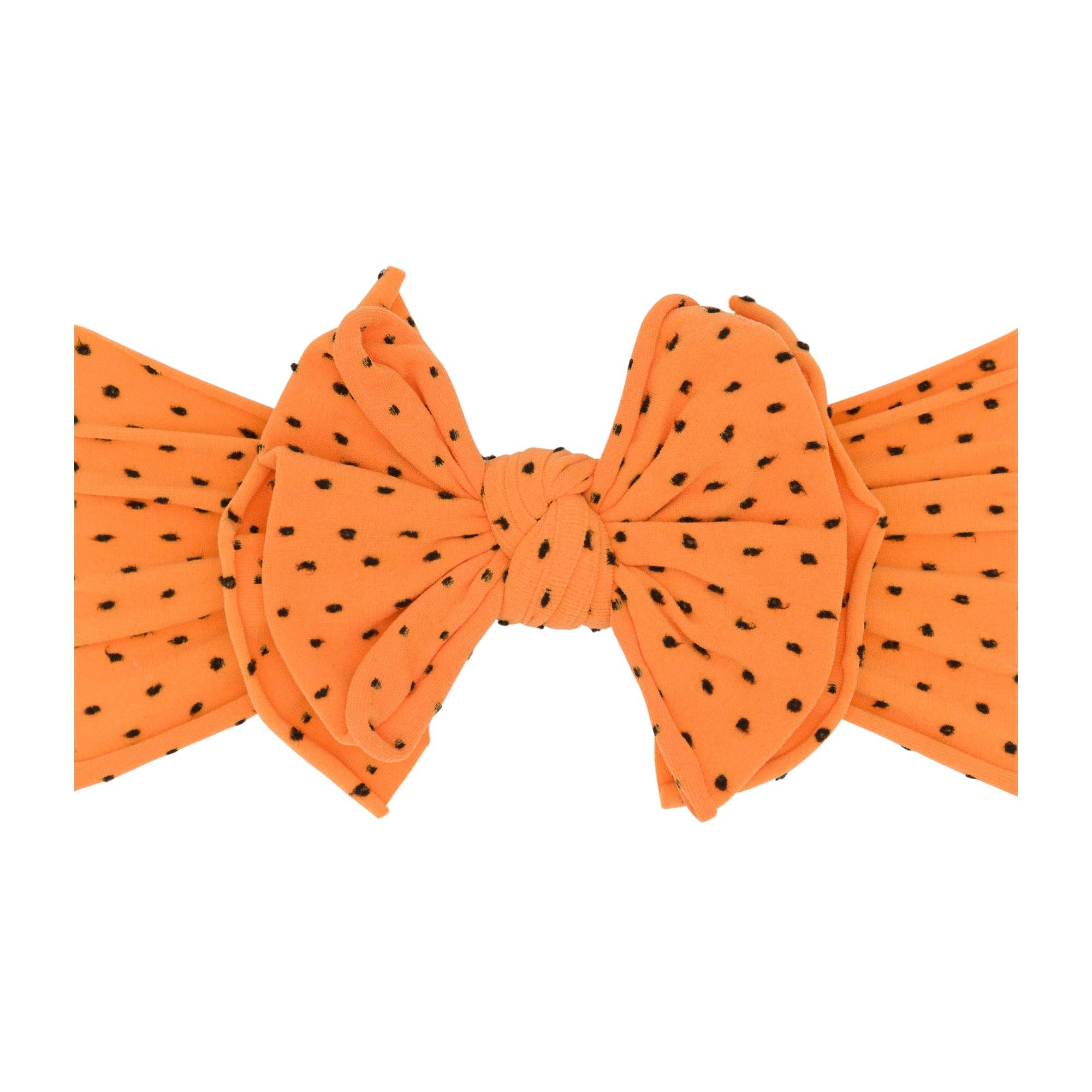 Shabby Dot FAB®: orange/black dot