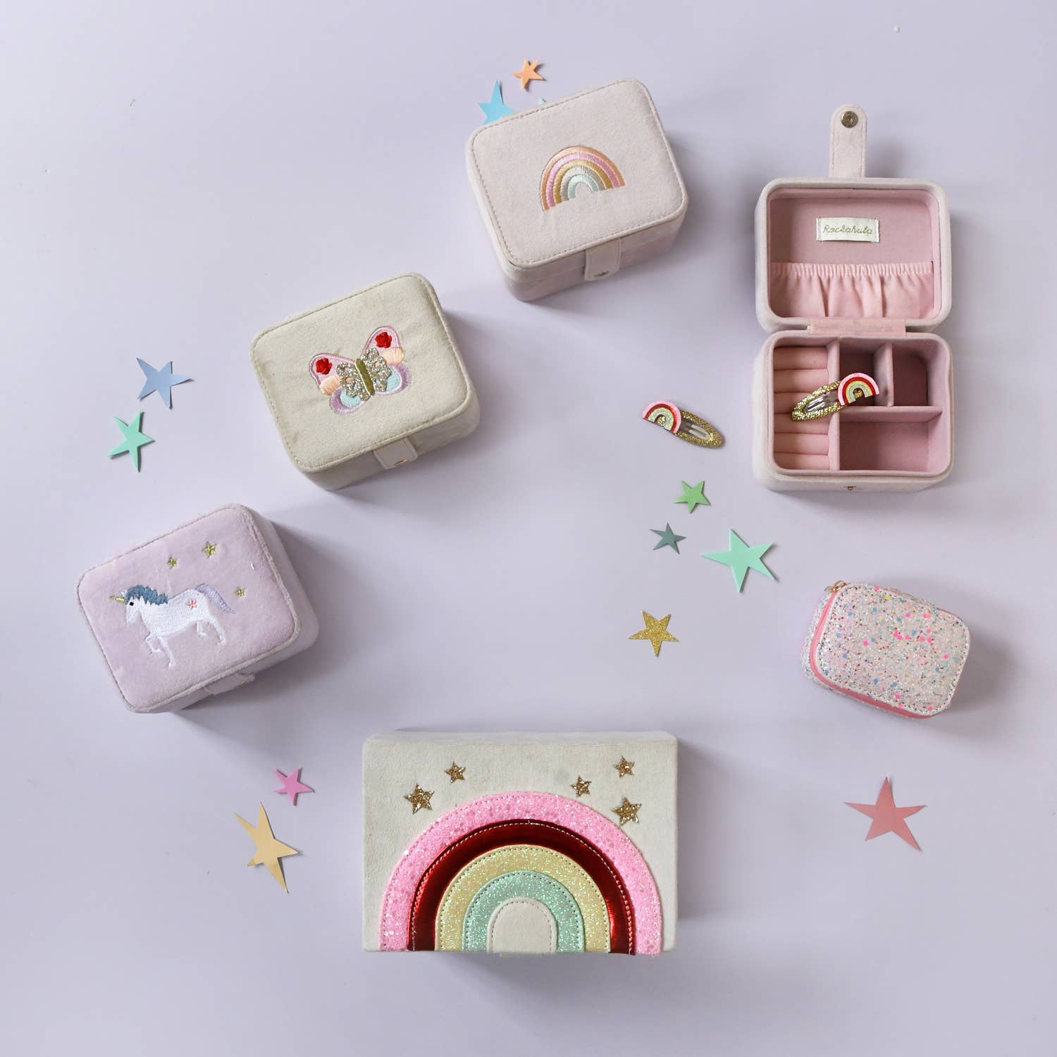 Dreamy Rainbow Jewellery Box