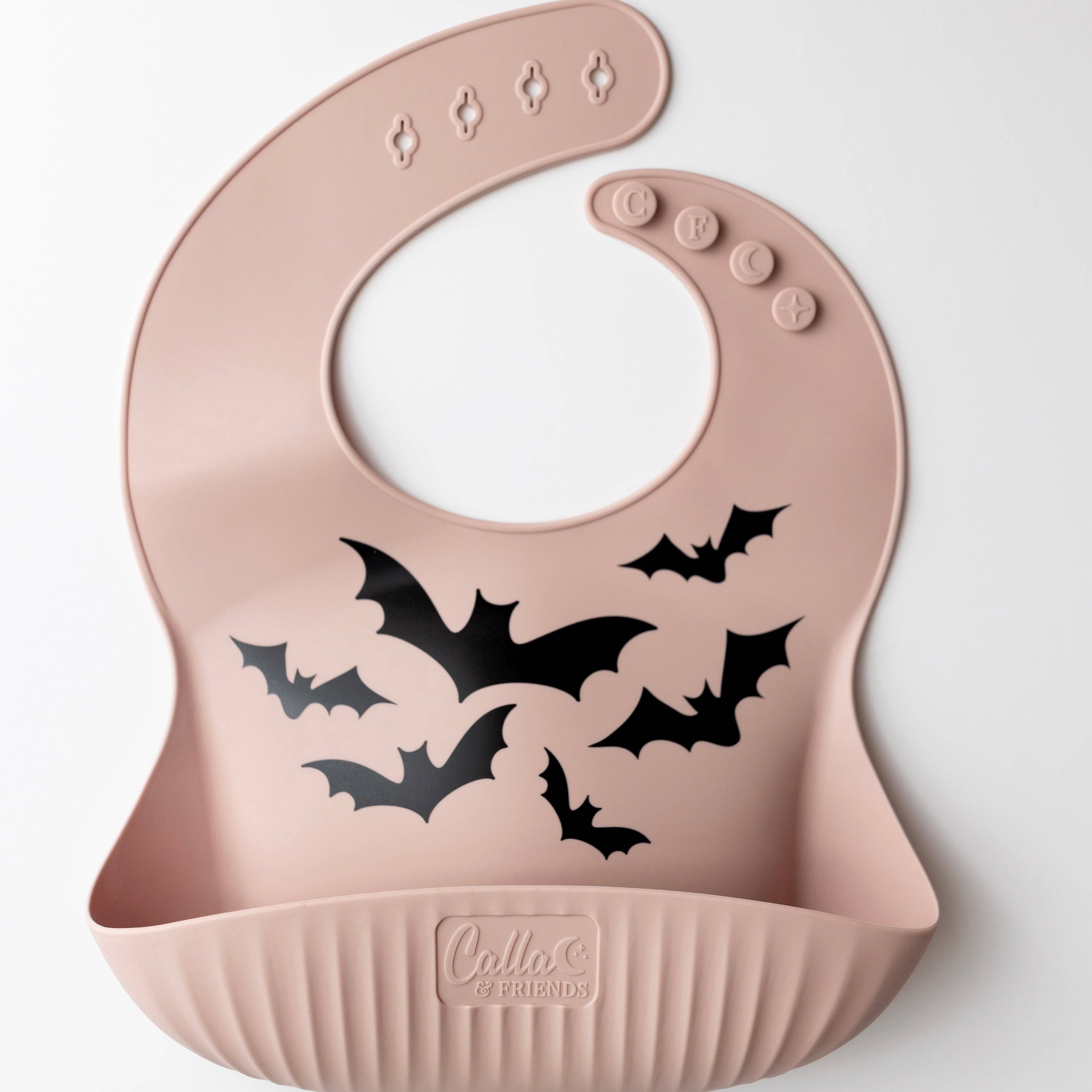 Spooky Collection Catch All Bib - Bats