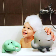Load image into Gallery viewer, Crocodile Natural Organic Rubber Teether, Rattle &amp; Bath Toy