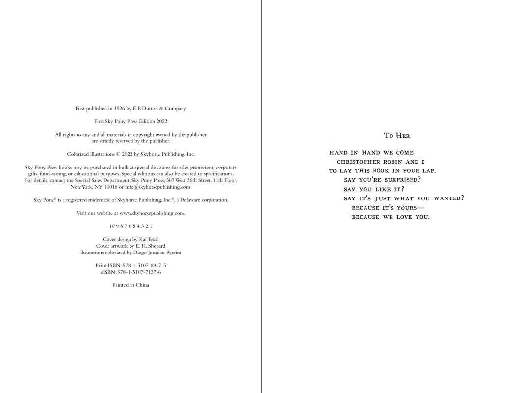 Winnie the Pooh by A. A. Milne