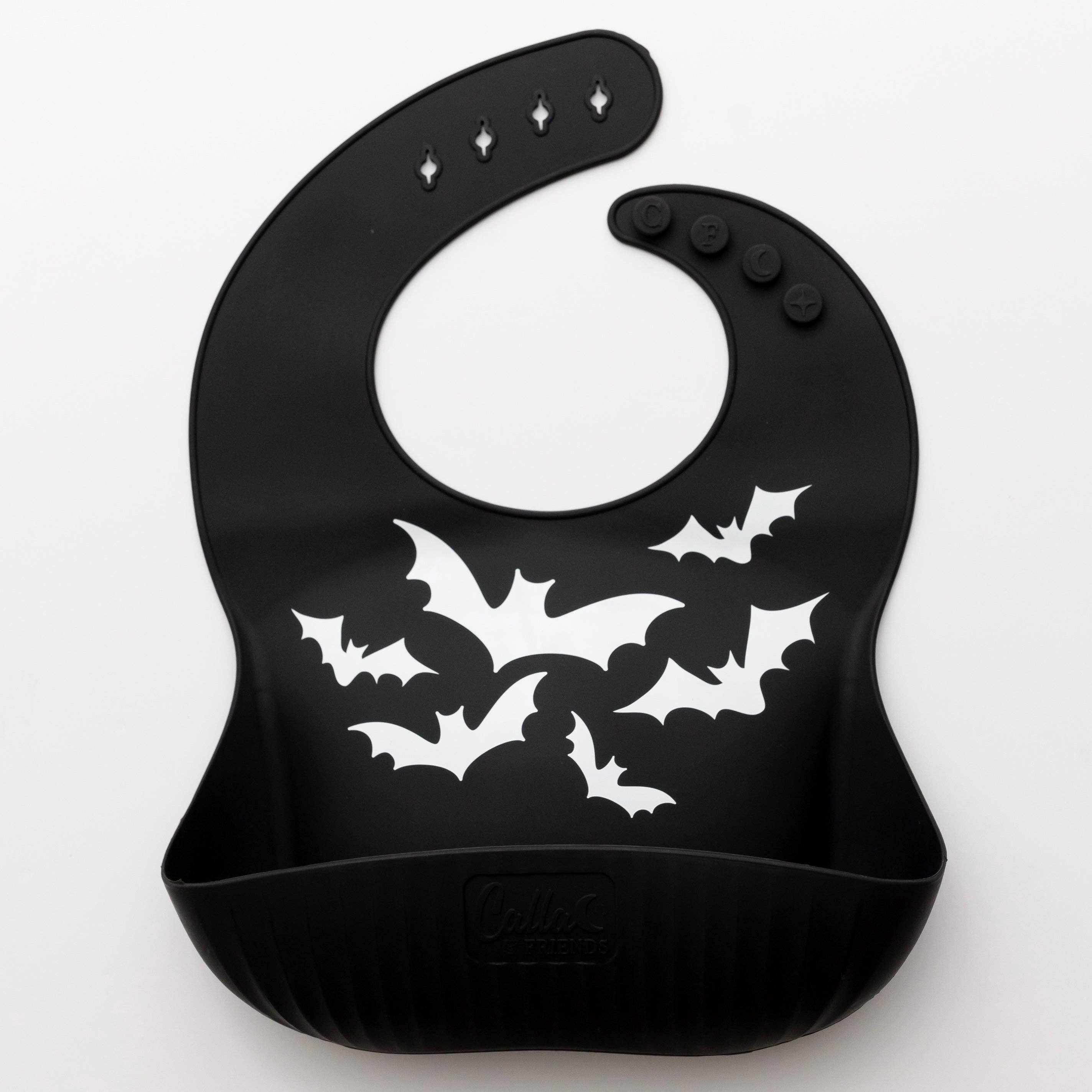 Spooky Collection Catch All Bib - Bats