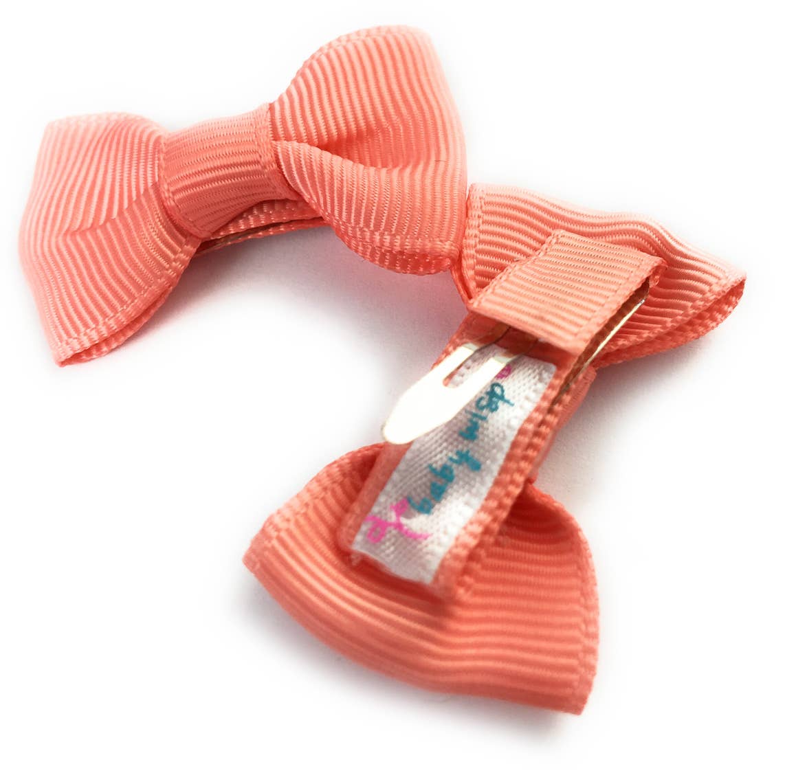 5 Charlotte Bows Tuxedo Style on Snap Clips - Pretty Pastels