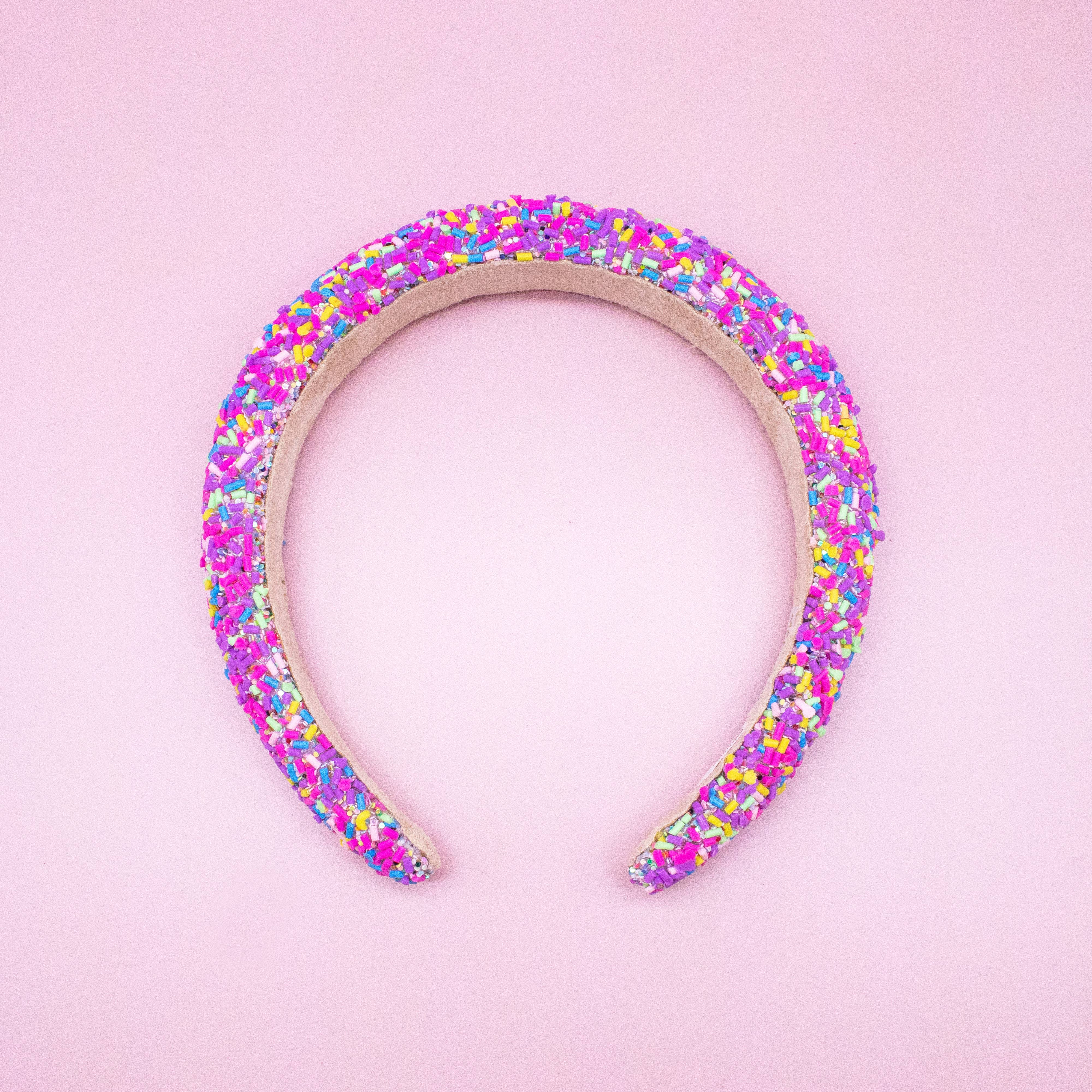 Padded Sprinkles Headband