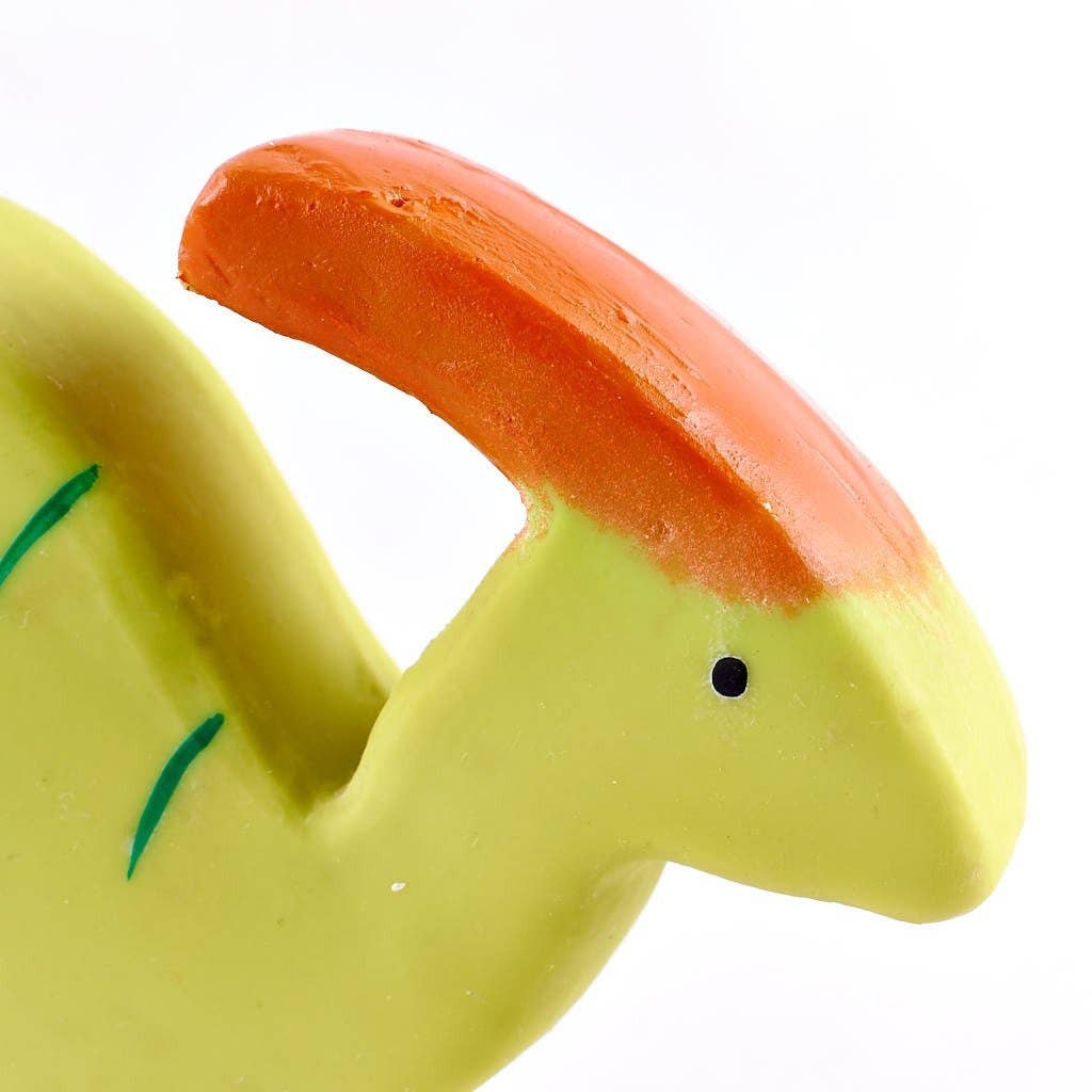 Baby Parasaurolophus (Para) Natural Organic Rubber Toy