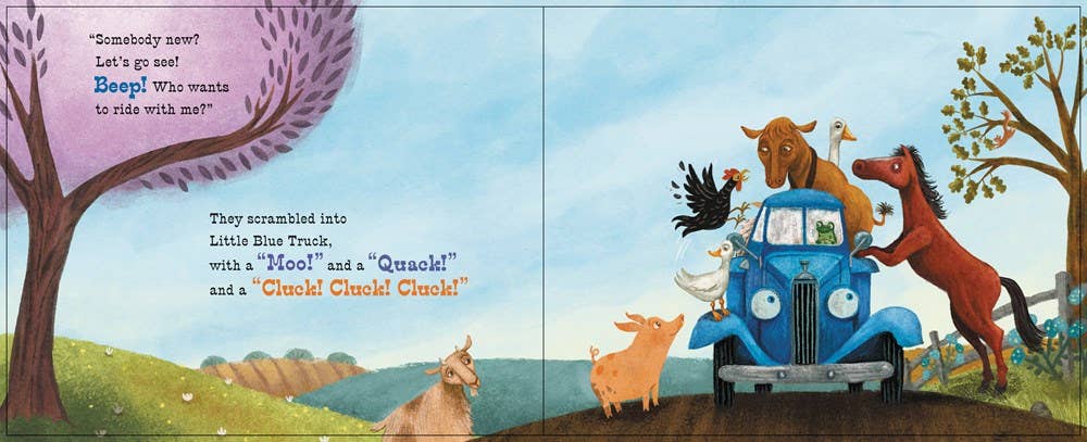 Little Blue Truck Makes a Friend: Alice Schertle