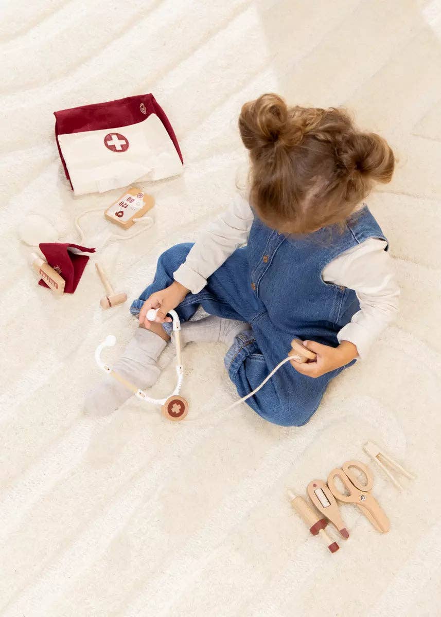 Wooden Doctor Playset