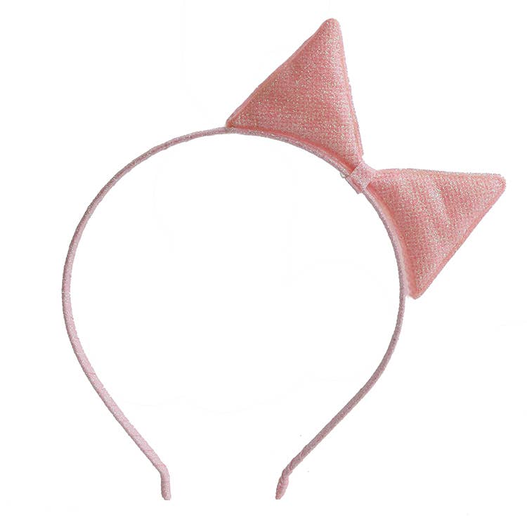 Glitter Girl Bow Headband