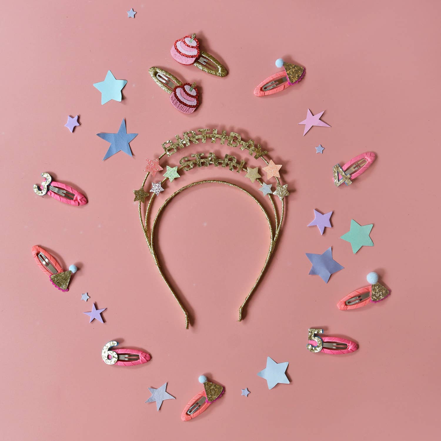 Birthday Cake Clips