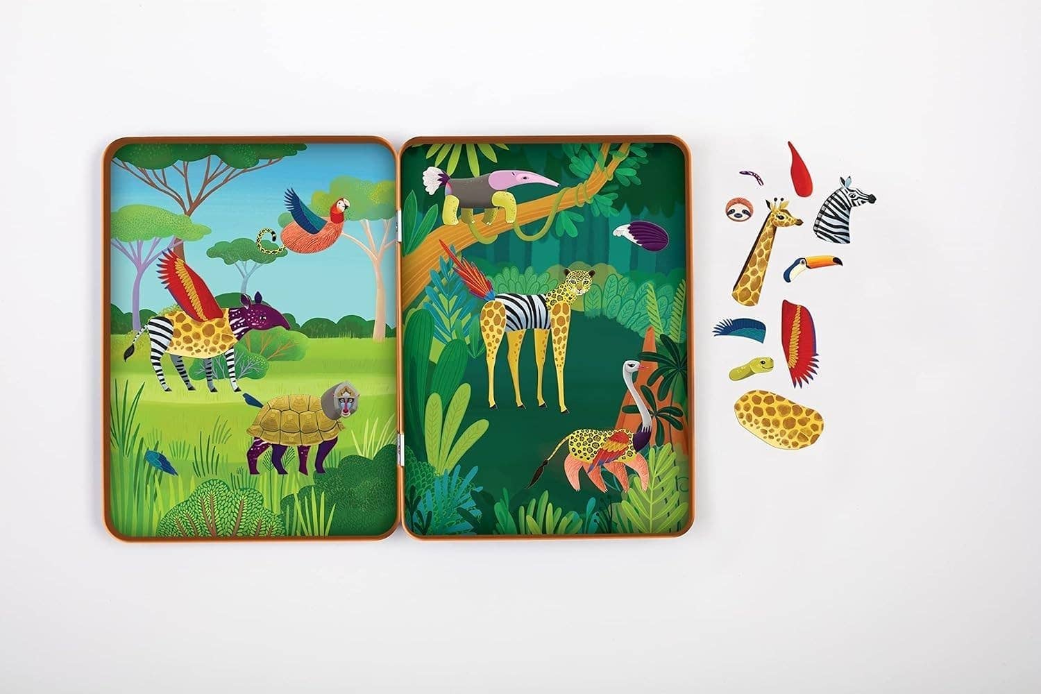 Wild Mix-Up Magnetic Build-It