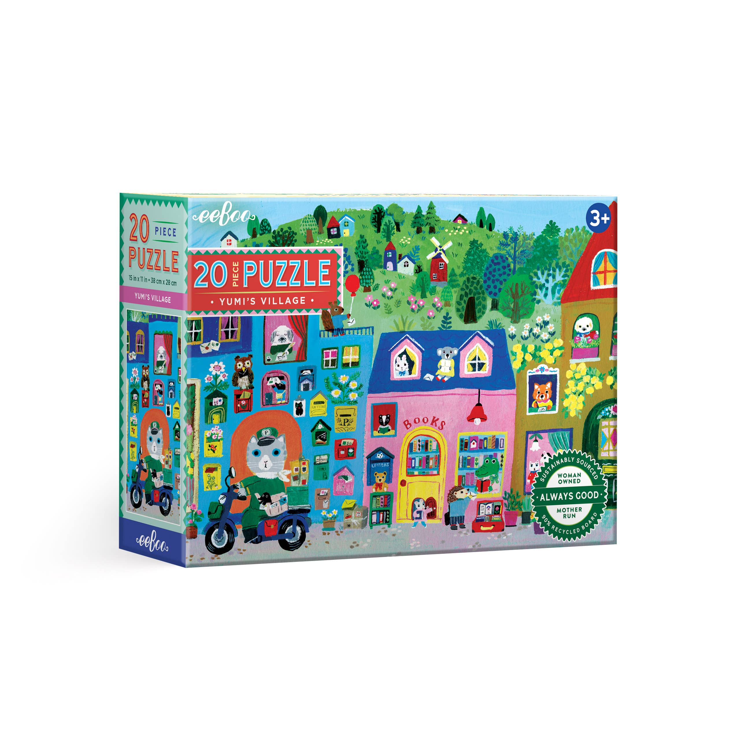 Yumi's Village 20 Piece Puzzle