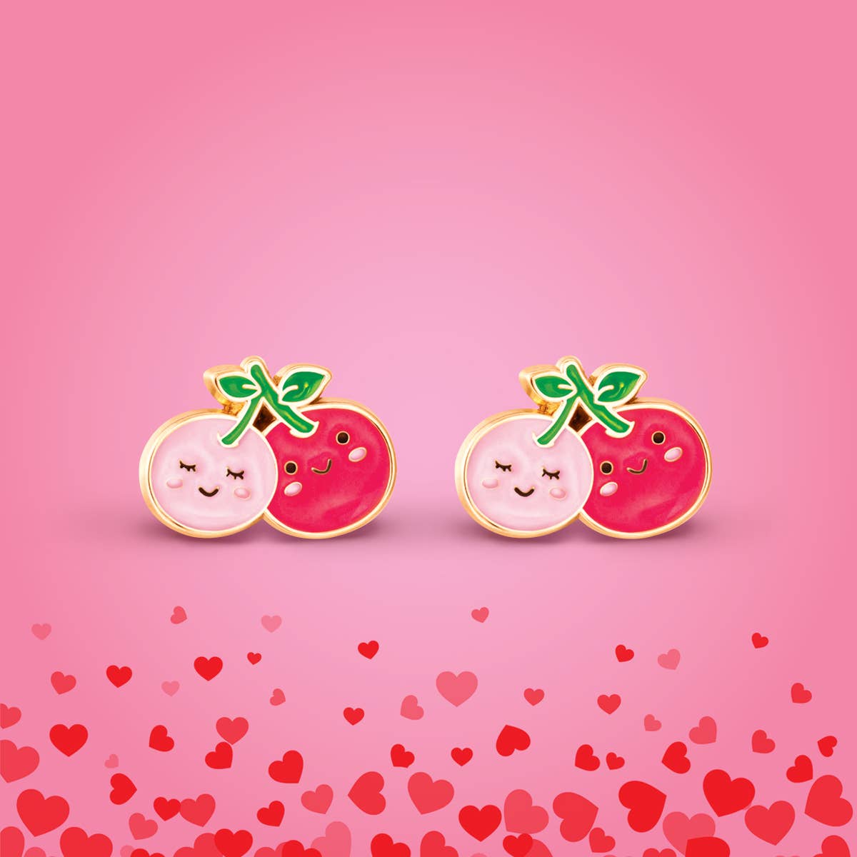 I Cherry-ish You | Cutie Stud Earrings for Children