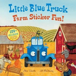 Little Blue Truck Farm Sticker Fun!: Alice Schertle