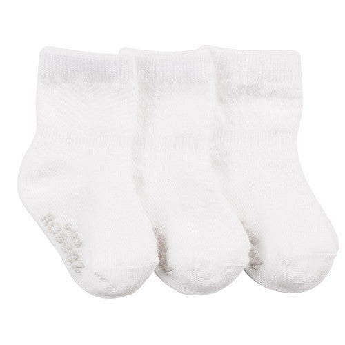 Herringbone Weaves Baby Socks 3-Pack