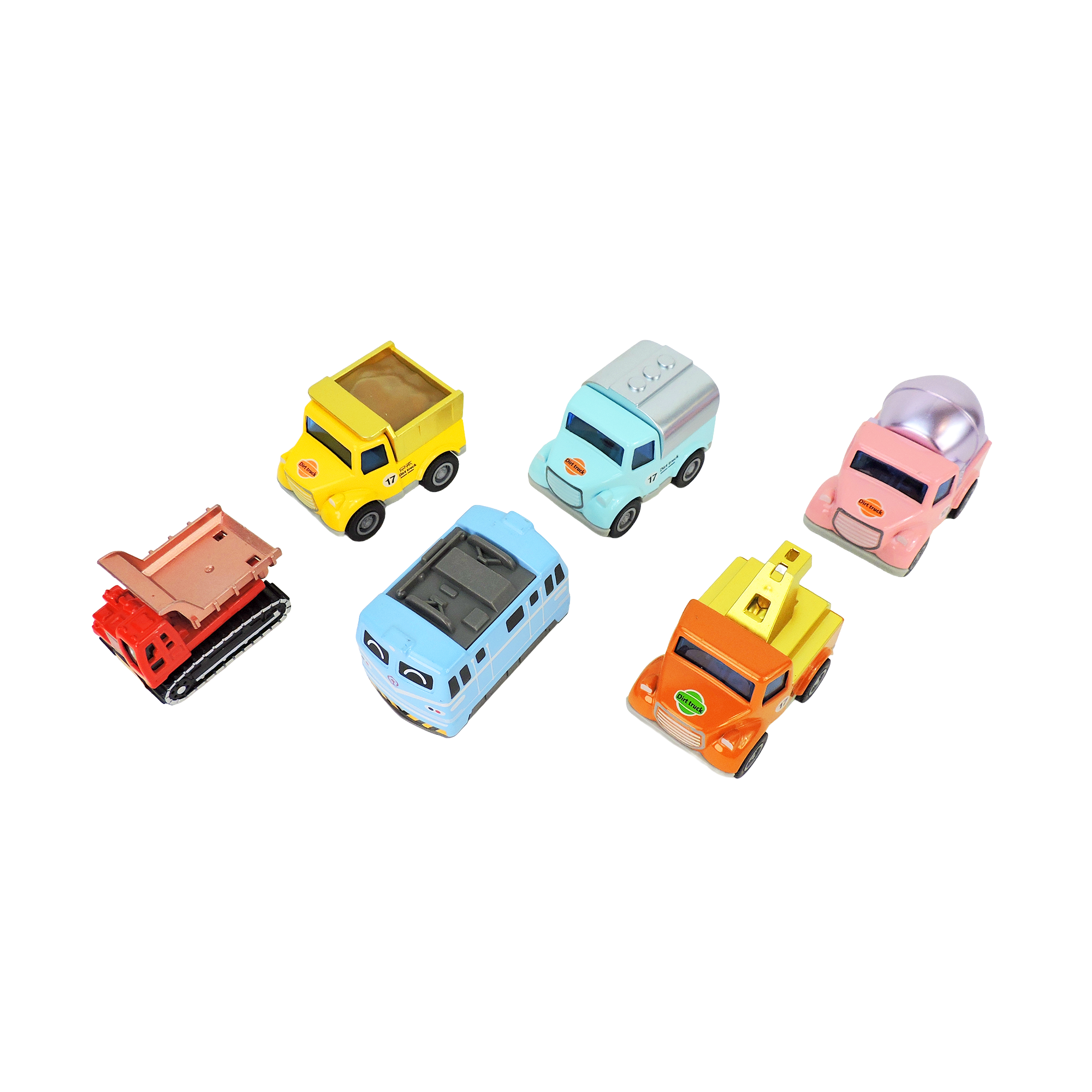 Rollin’ Large Diecast Pull-Back Vehicle Tower Display