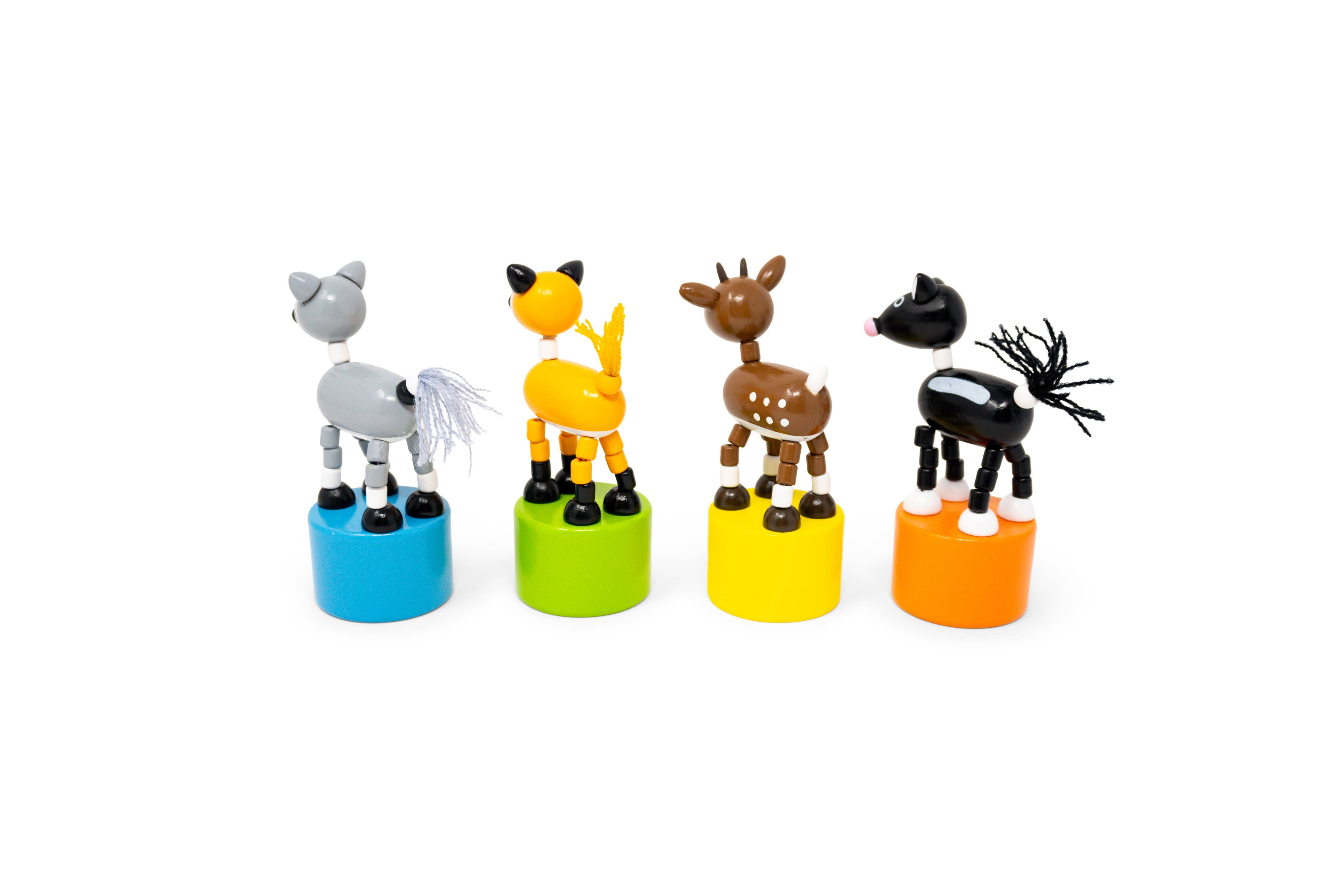 Woodland Animal Push Puppets