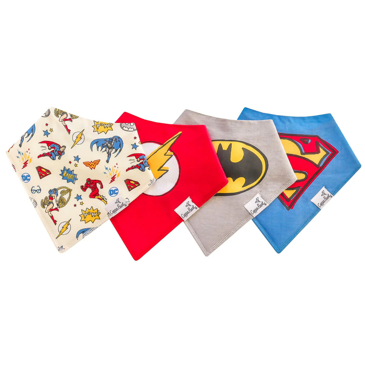 Justice League Bandana Bibs