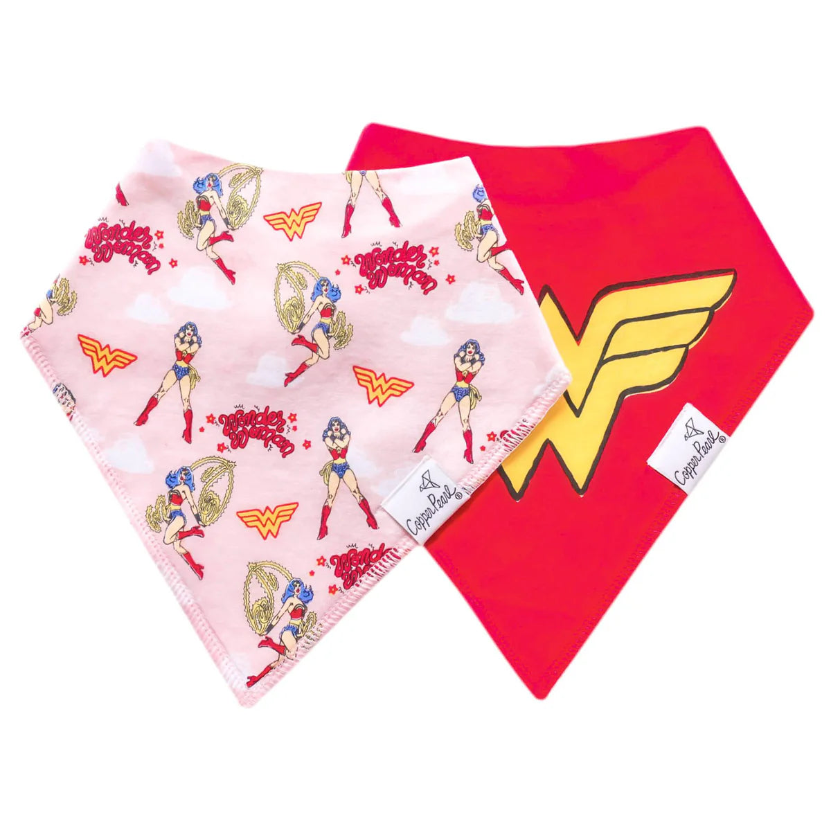 Wonder Woman Bandana Bibs