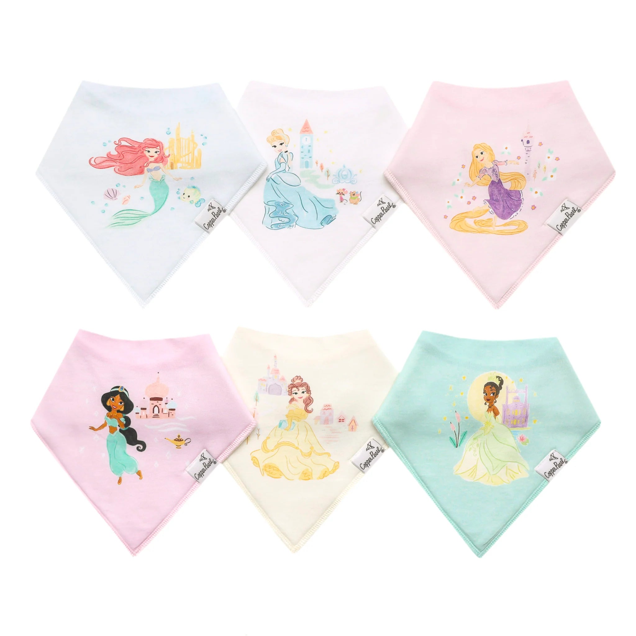 Disney Princess Bandana Bibs