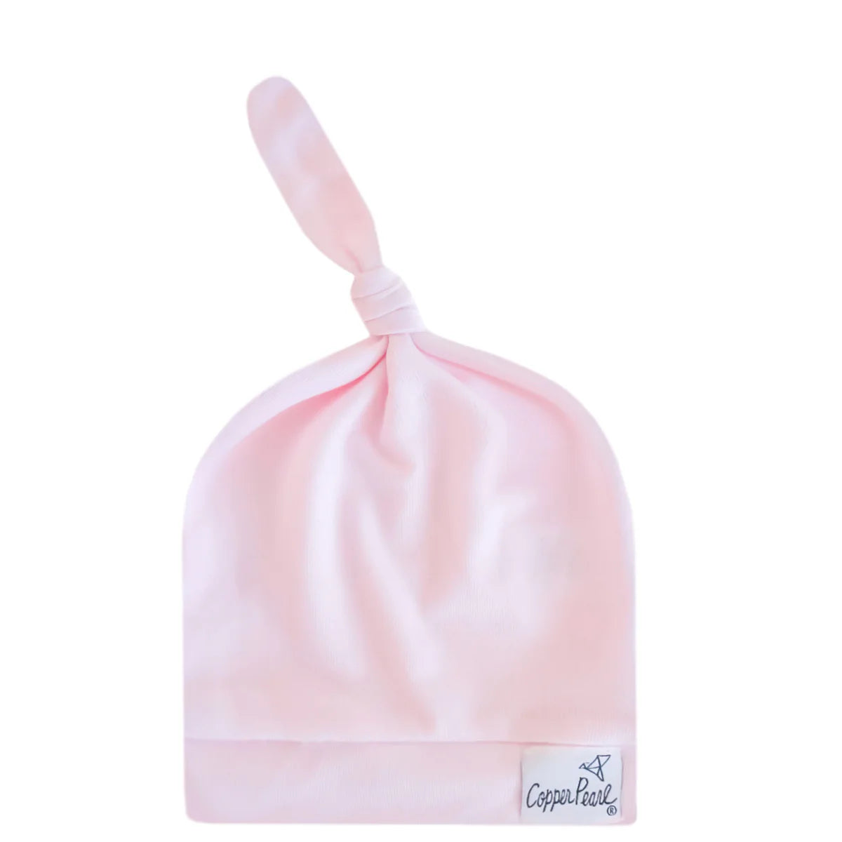 Copper Pearl Top Knot Hat