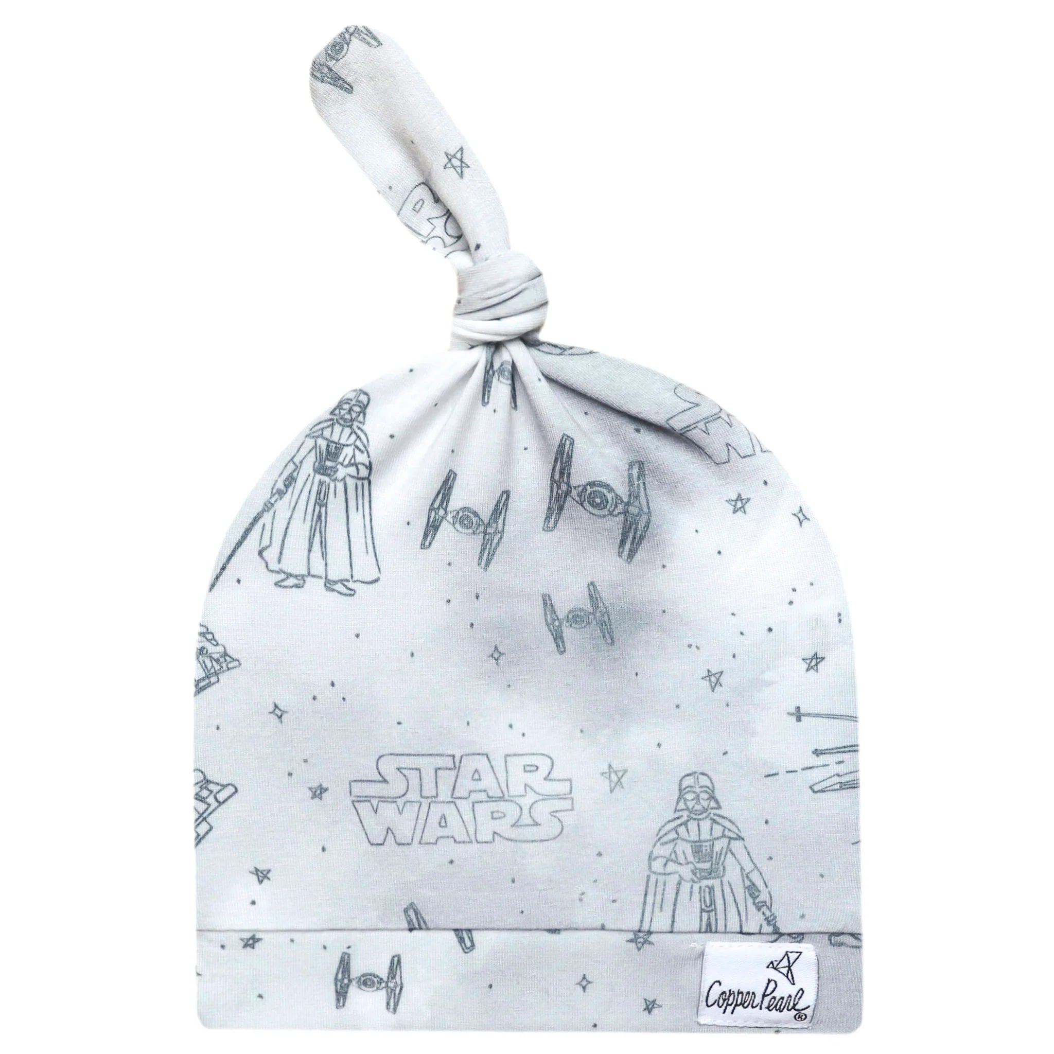 Copper Pearl Top Knot Hat