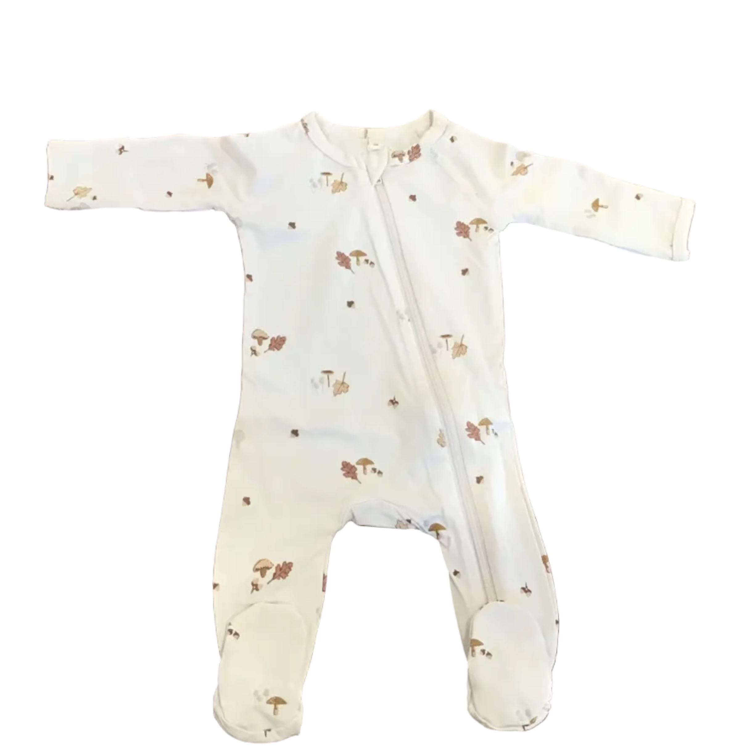 Bamboo Zip Footie || Woodland