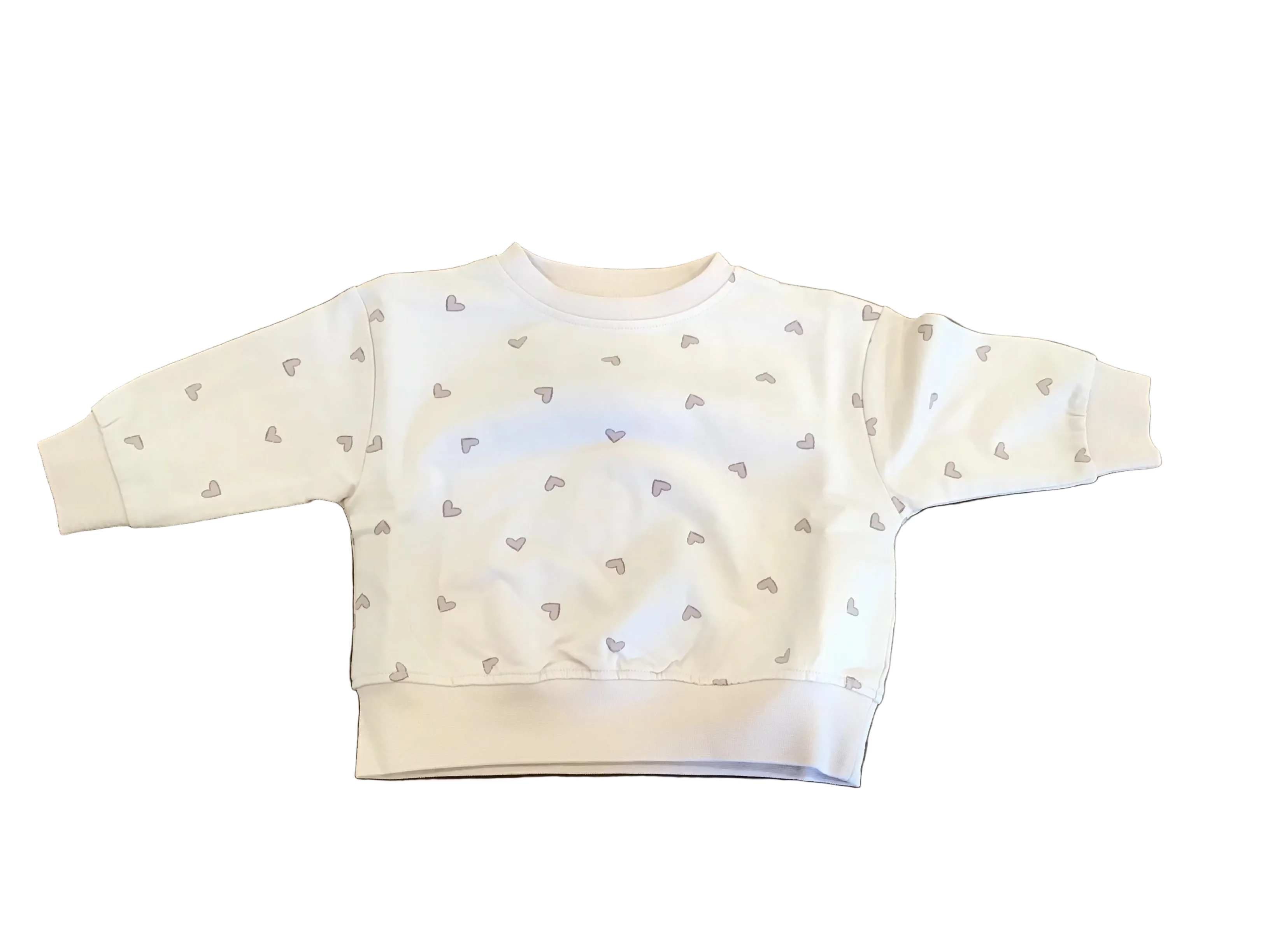 Relaxed Sweatshirt || Hearts
