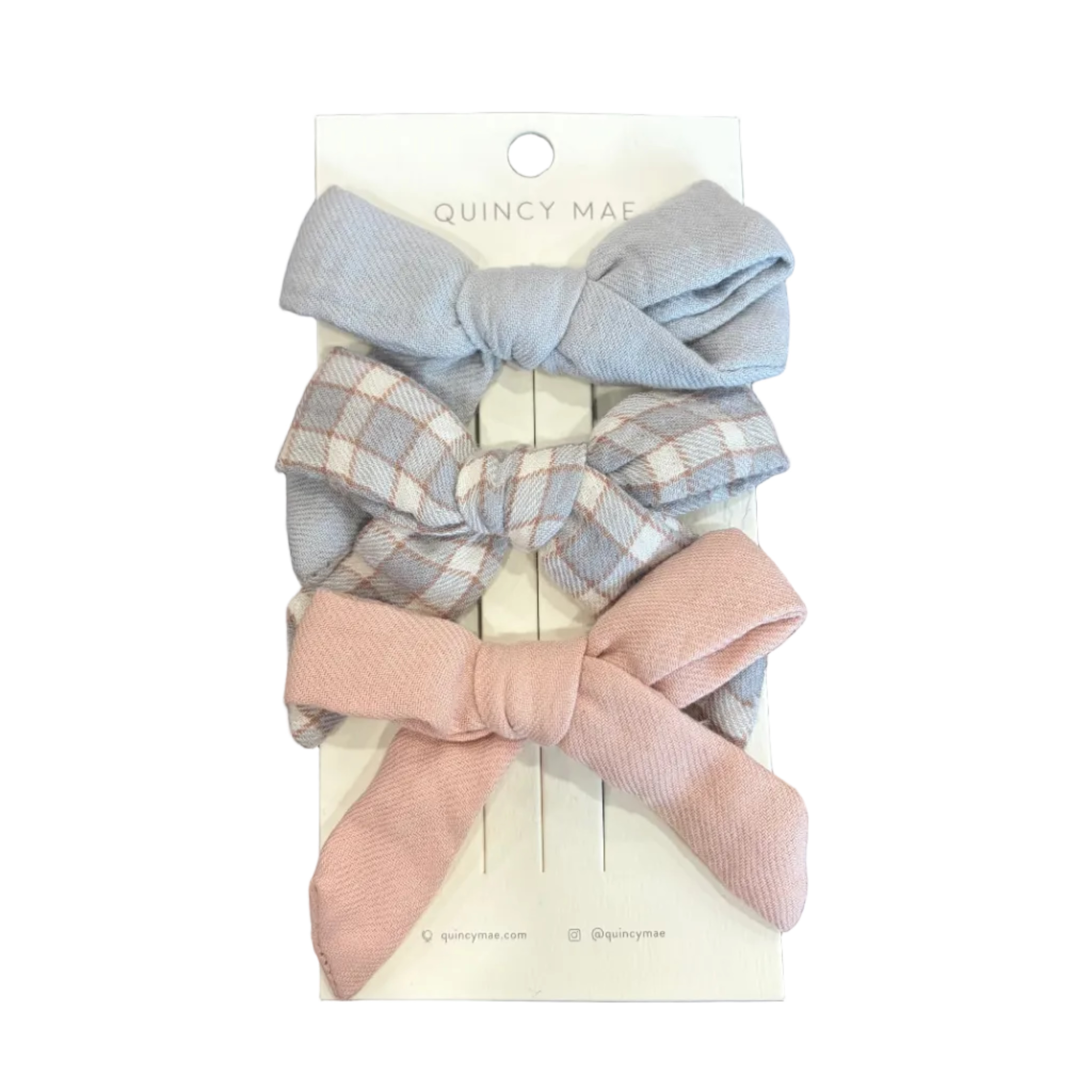 Bow Clip Set of 3