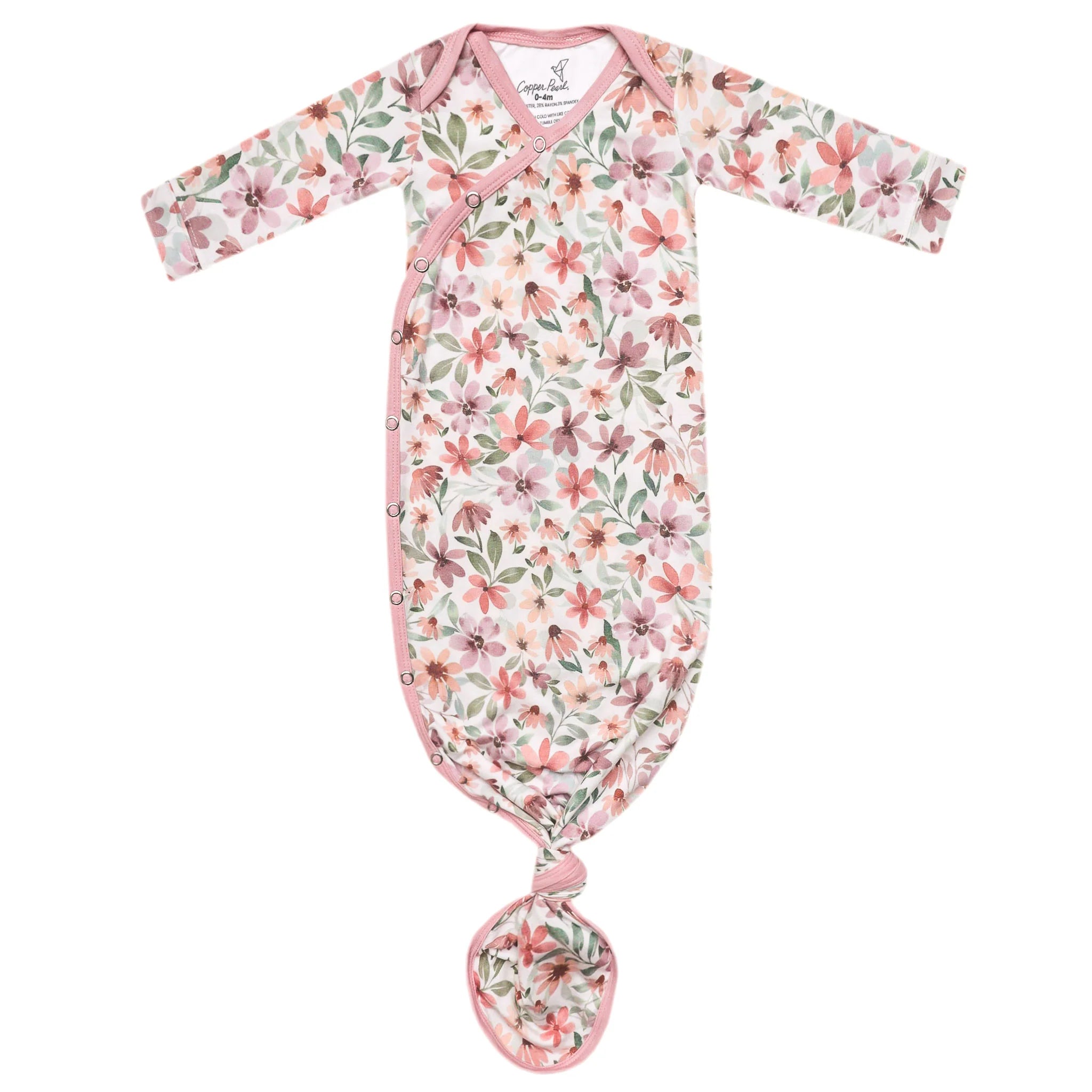 Natalie Newborn Knotted Gown