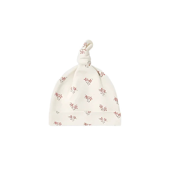 Summer Flower Knotted Baby Hat