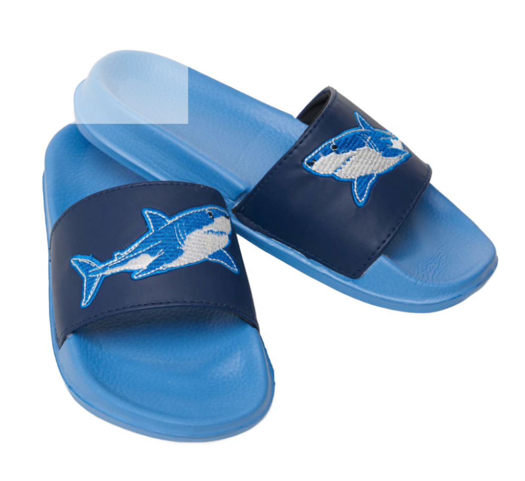 Hatley Shark Slide Sandals