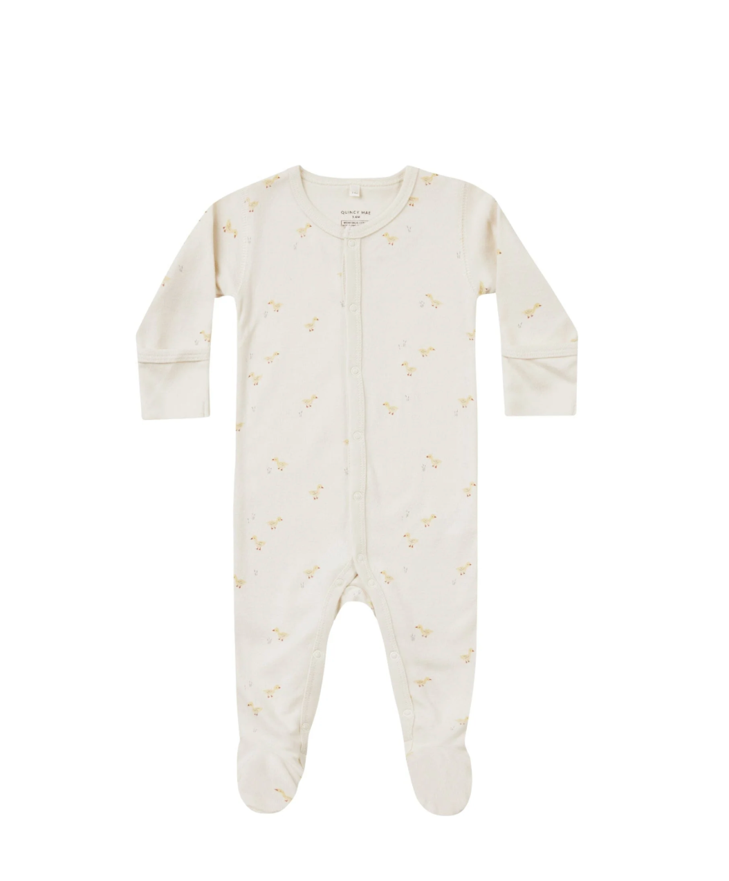 Ducks Full Snap Footie