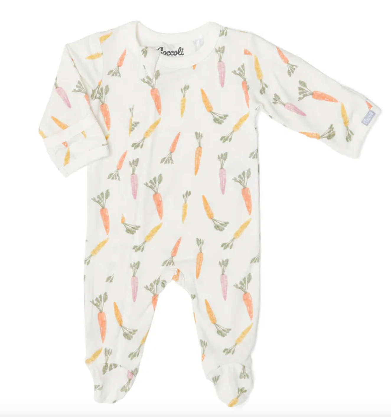 Coccoli Carrot Footed pajama