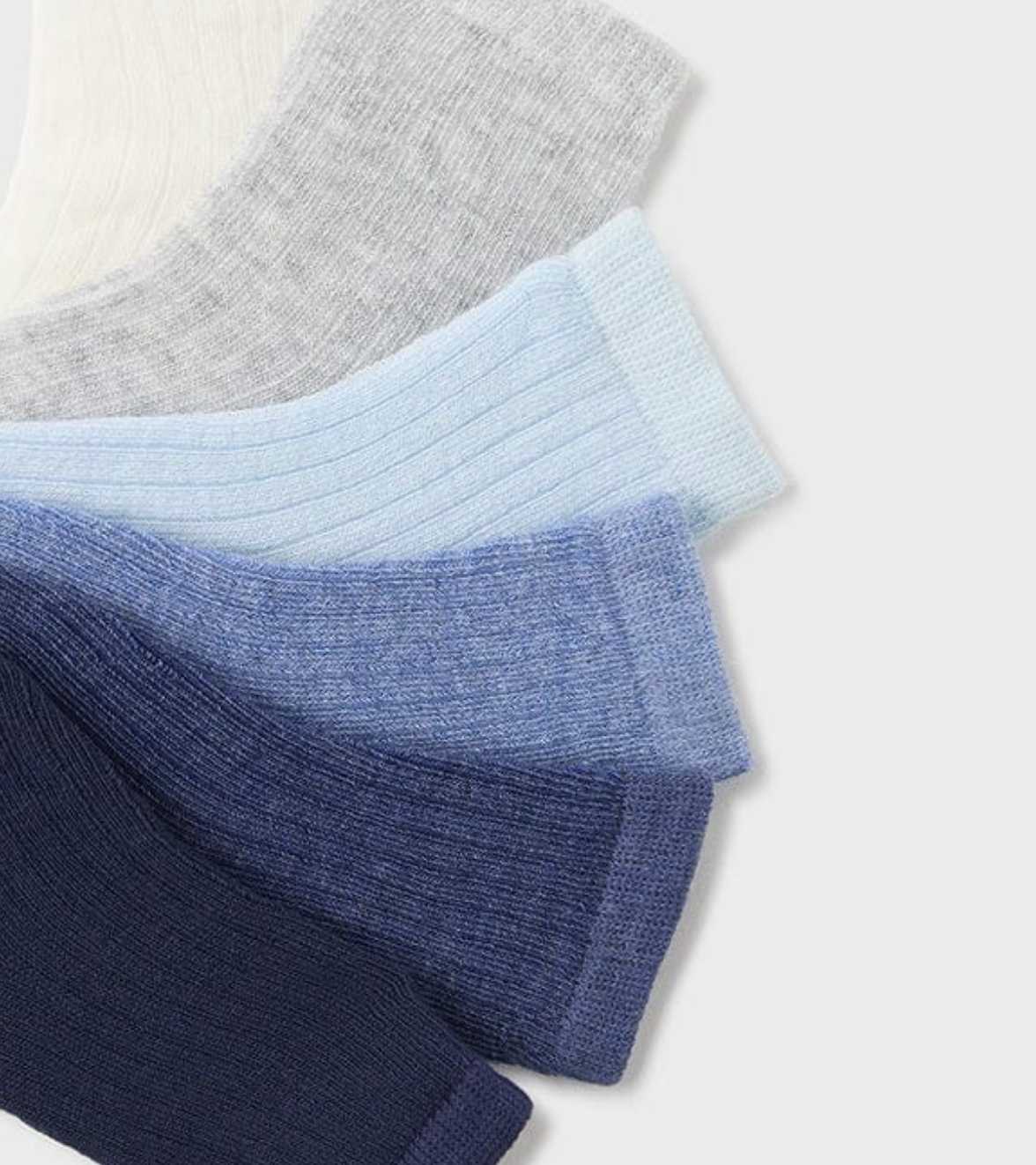 Six Pack Blue & Neutral Mayoral Socks