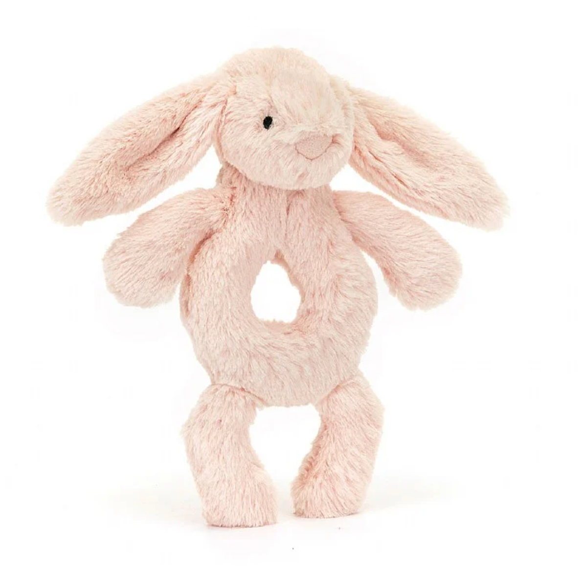 Bashful Blush Bunny Ring Rattle