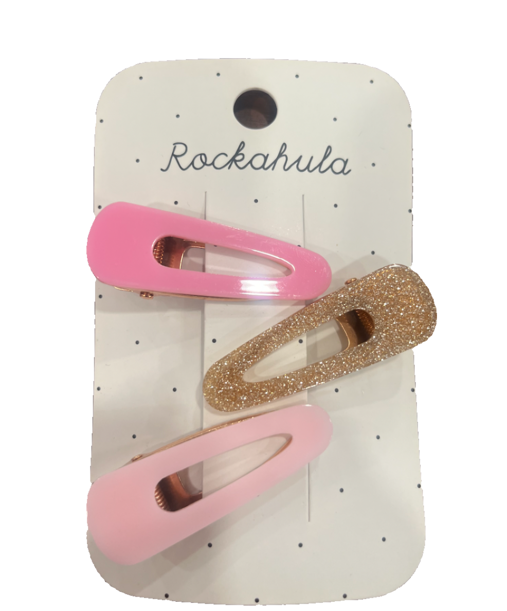 Plastic Hair Clip Trio