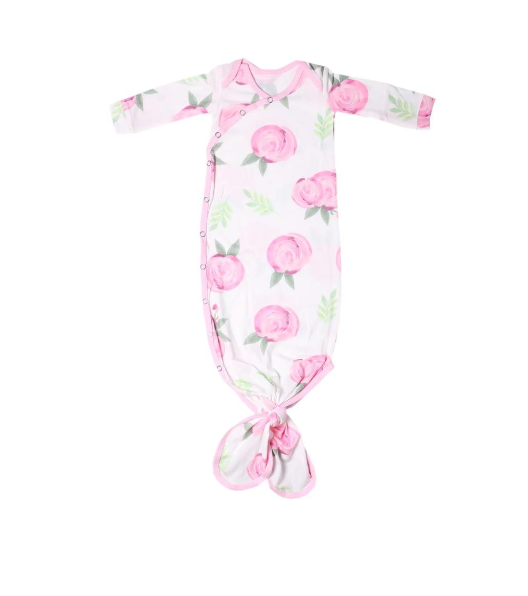 Grace Newborn Knotted Gown