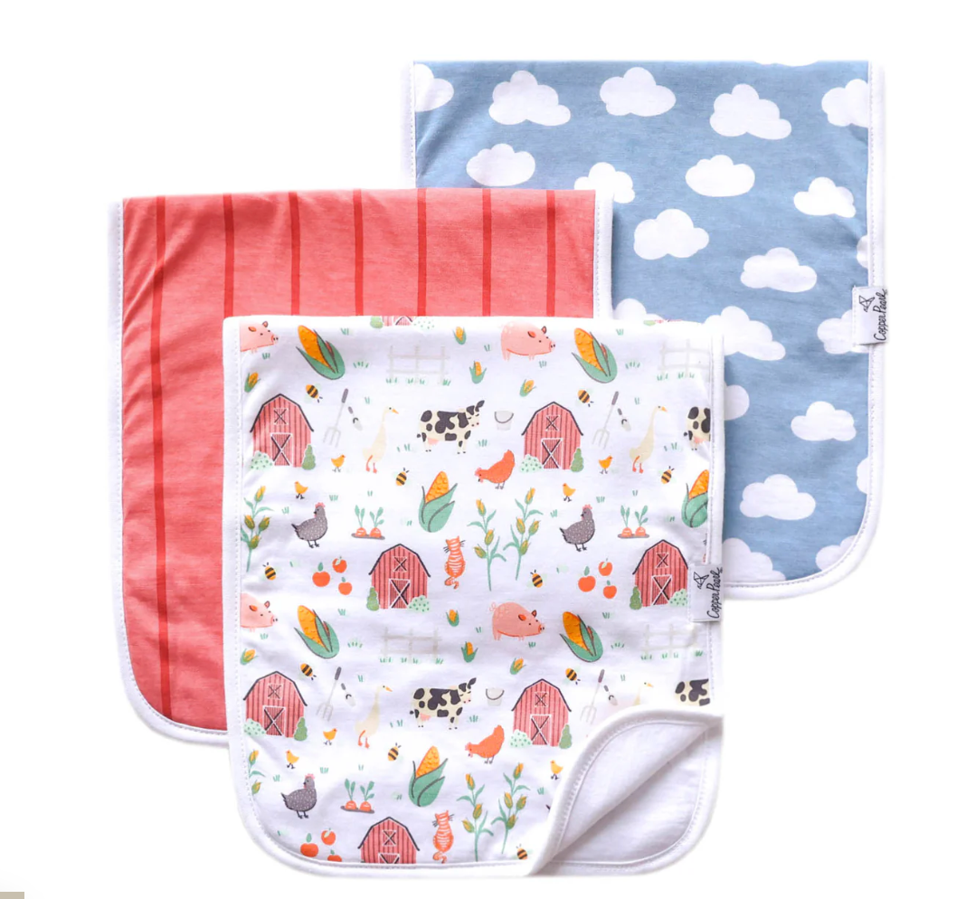 Farmstead Burp Cloths