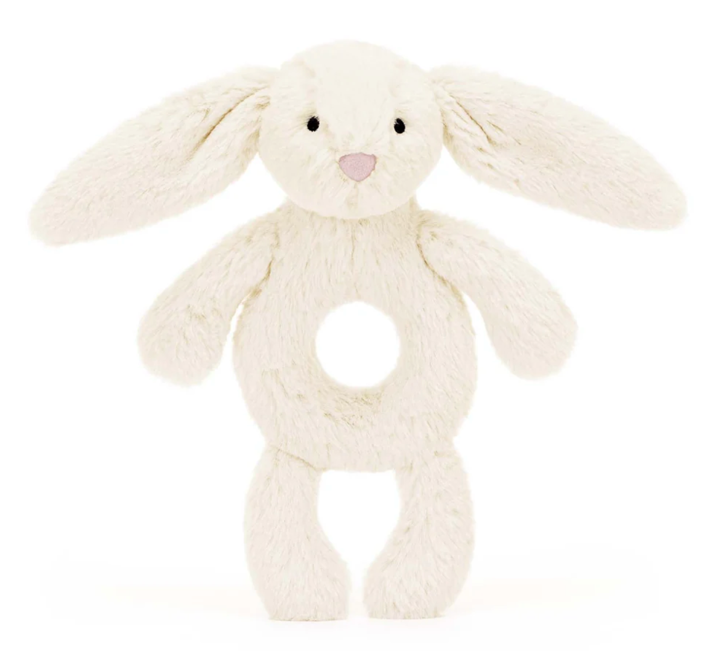 Bashful Cream Bunny Ring Rattle