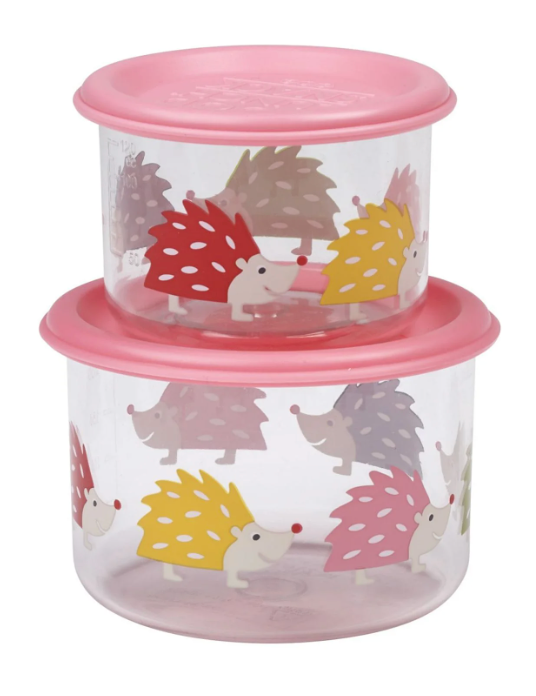 Snack Container Set - Hedgehog