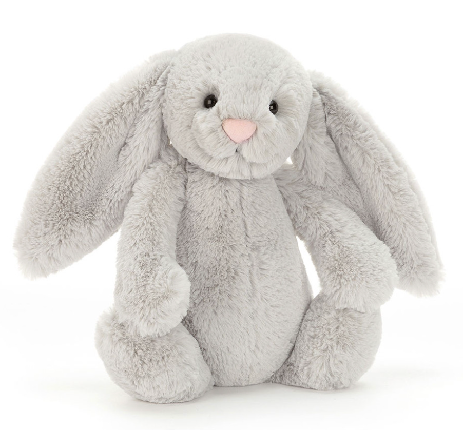 Bashful Grey Bunny (medium)